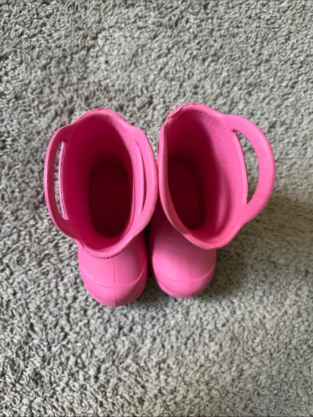 Bear Paw toddler size 4 lightweight rain boots. Pink